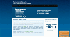 Desktop Screenshot of fontanerolavapies.com